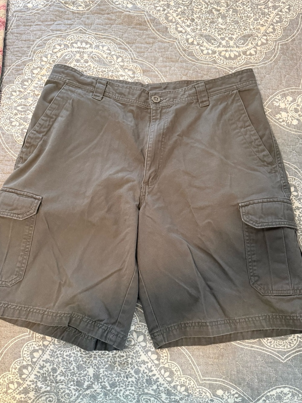 Men's Cargo Shorts - olive green